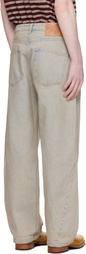 COOR Beige Back Side Tinted Jeans