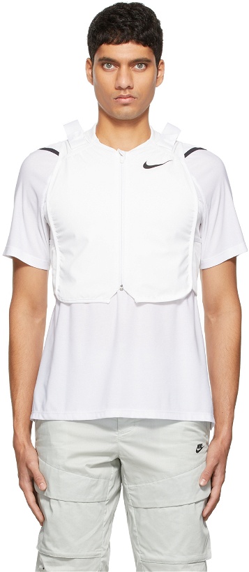 Photo: Nike White Precool Vest