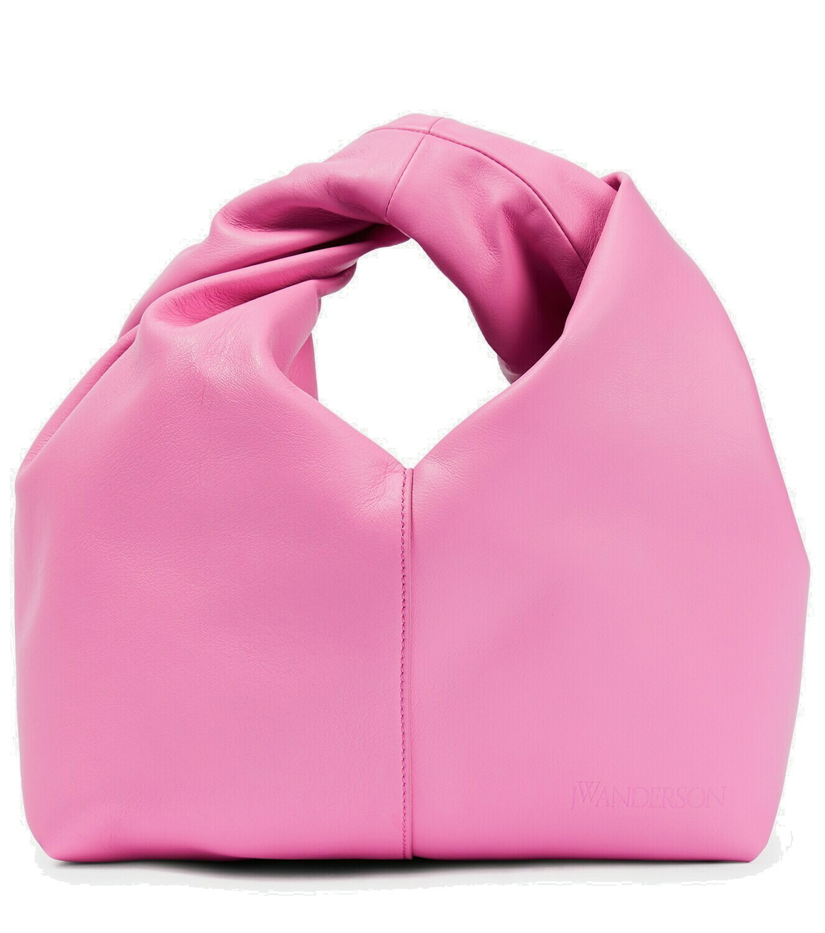 【関税&送料込】Jw Anderson Borsa Twister JW ANDERSON Twister small metallic leather tote | NET-A-PORTER