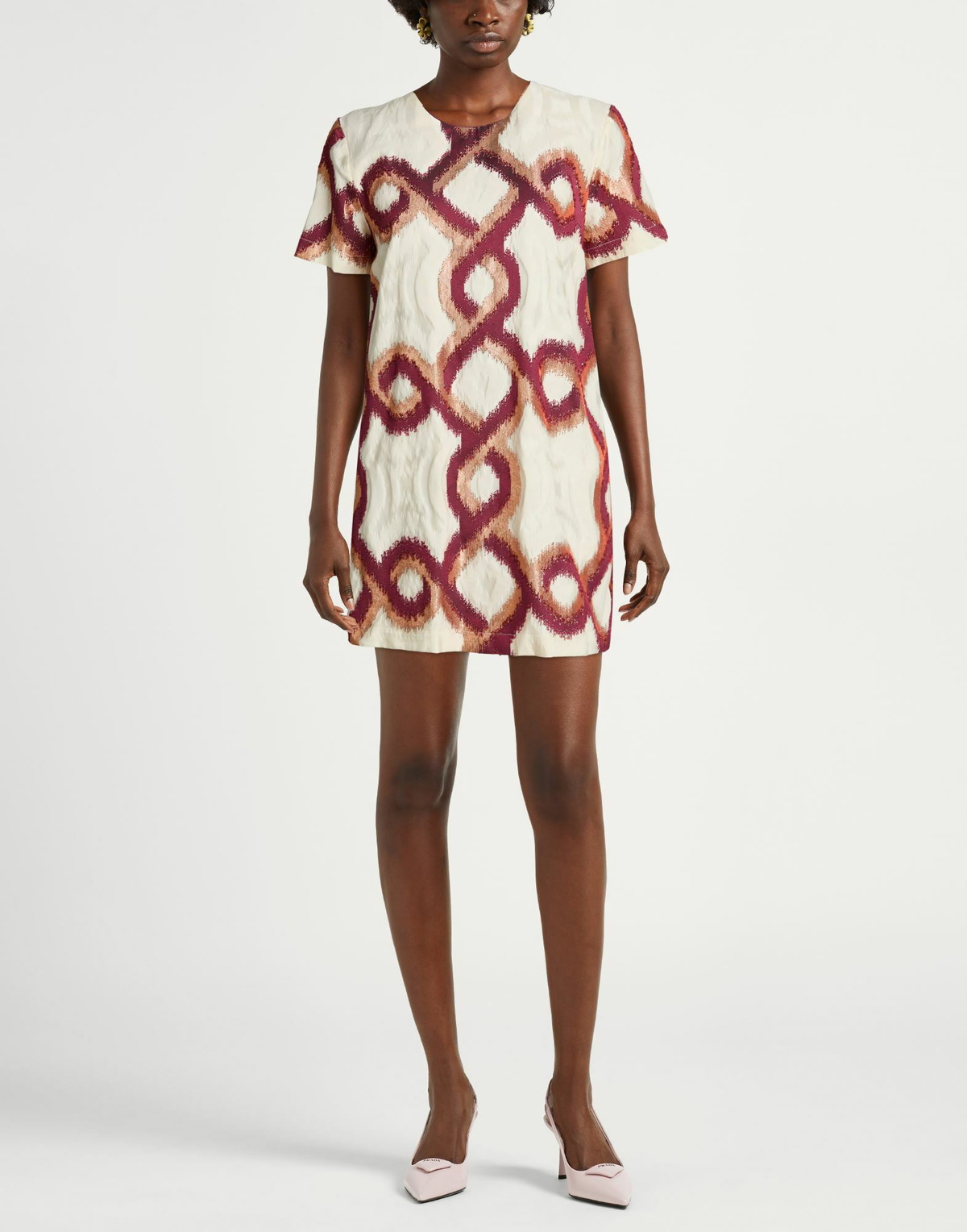 La Doublej Womens Mini dress Ivory