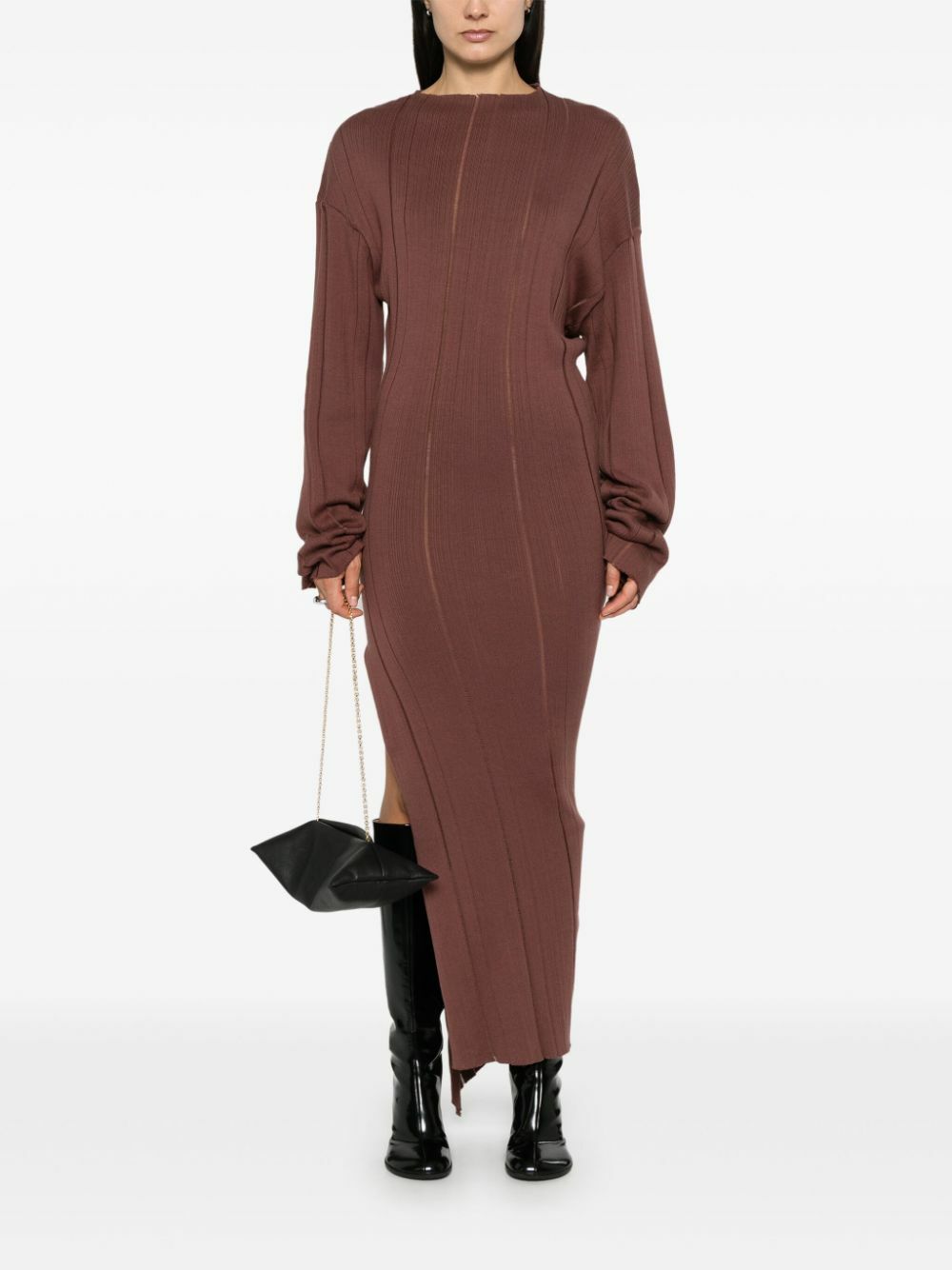 Jade Cropper Slit Maxi Dress