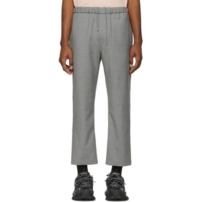 Photo: OAMC Grey Wool Cropped Trousers