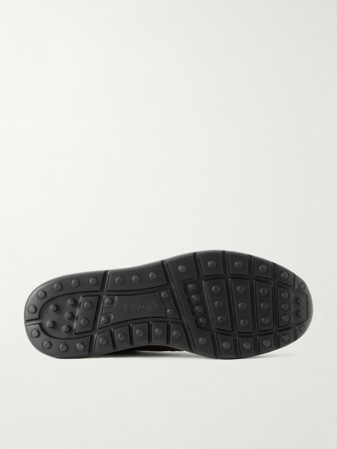 Tod's - Shearling-Lined Suede Sneakers - Brown