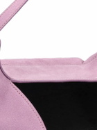 YUZEFI Mini Fortune Cookie Suede Bag
