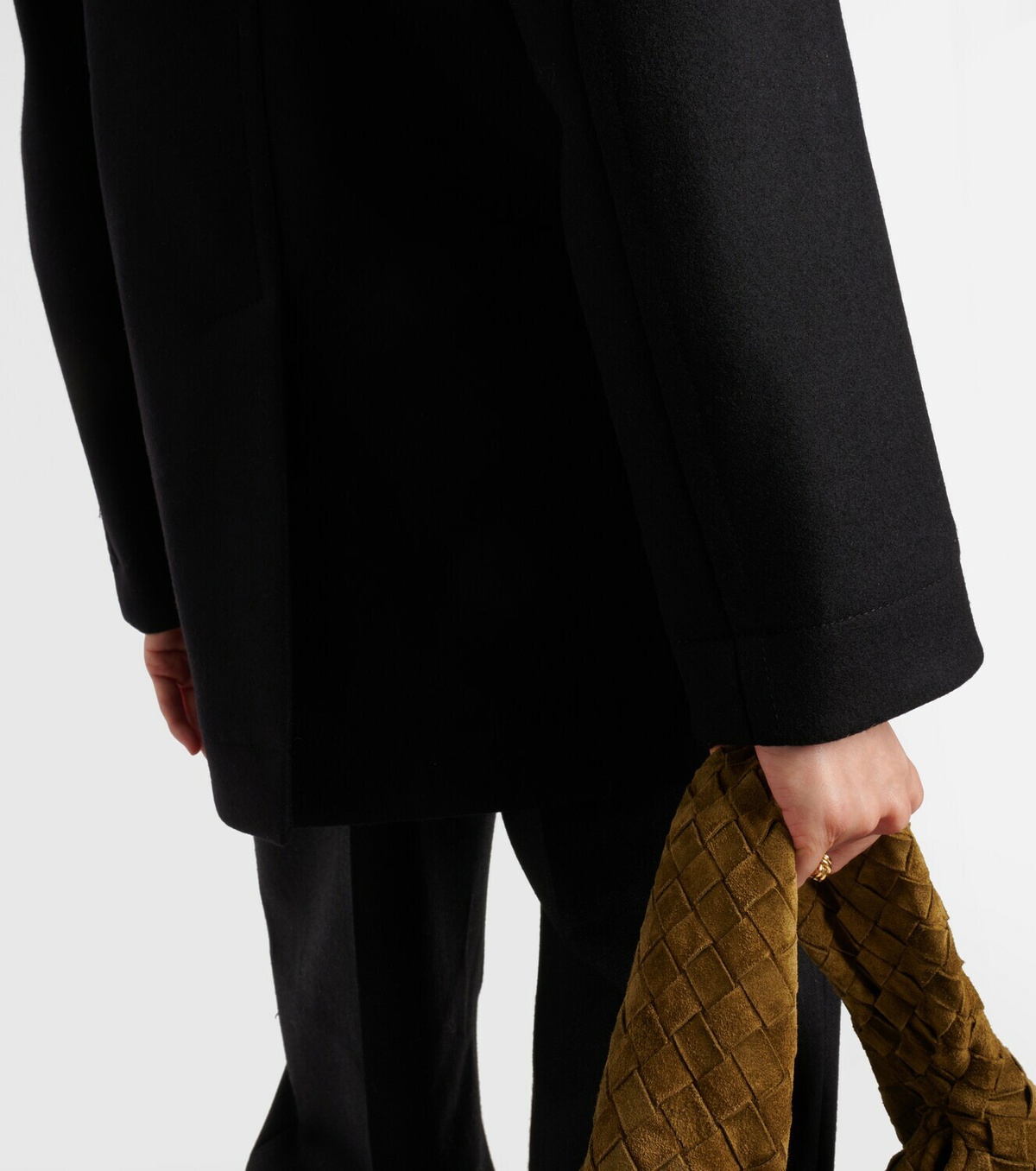 Bottega Veneta Double-breasted wool coat