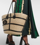 Altuzarra Watermill Large raffia tote bag