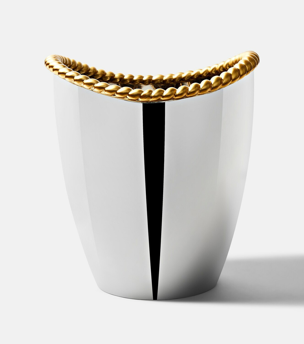 L'Objet x Jessica McCormack stainless steel champagne cooler