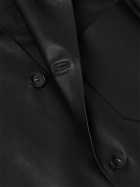 Canali - Leather Chore Jacket - Black