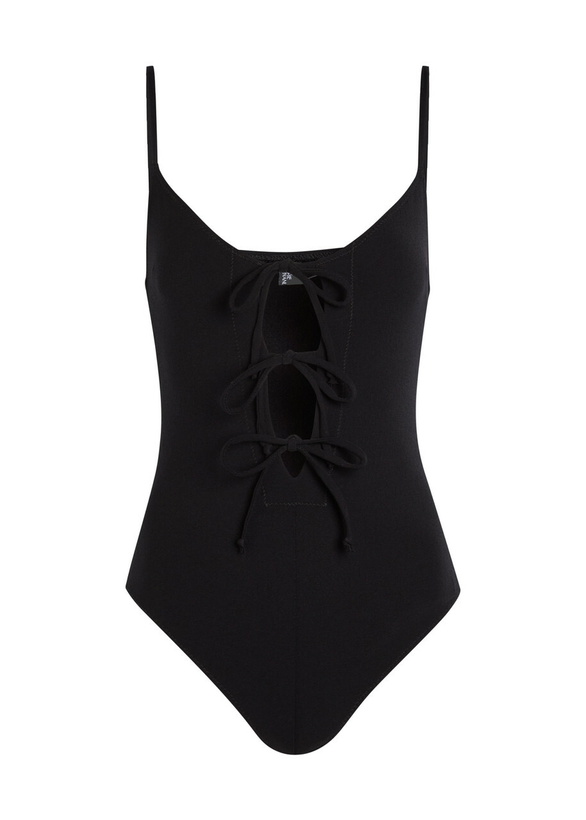 Photo: Lisa Marie Fernandez Tie Stretch-polyamide Swimsuit Black