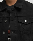 032c DOWN TO EARTH BOXY DENIM JACKET Black Women