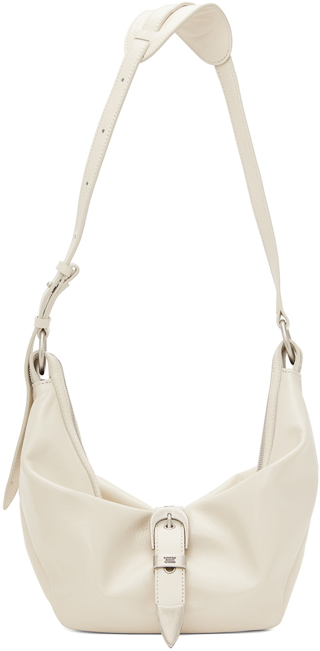 Marge Sherwood Off-White Belted Medium Bag