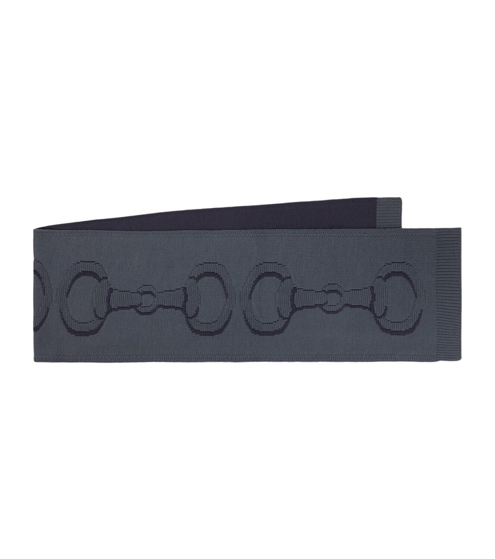 Photo: Gucci Horsebit wool scarf
