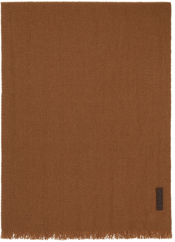 Photo: ZEGNA Tan Oasi Scarf