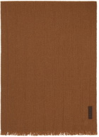 ZEGNA Tan Oasi Scarf
