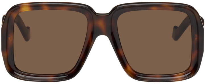 Photo: Loewe Tortoiseshell Square Sunglasses