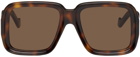 Loewe Tortoiseshell Square Sunglasses