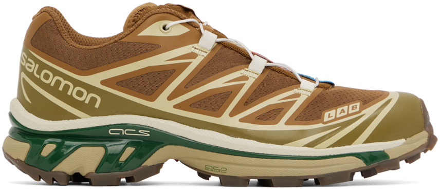 Salomon Brown XT-6 Sneakers Salomon