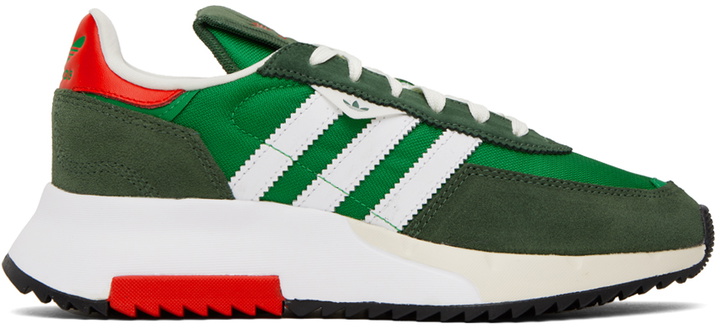 Photo: adidas Originals Green Retropy F2 Sneakers