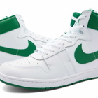Air Jordan Nike Air Ship Sneakers in White/Pine Green
