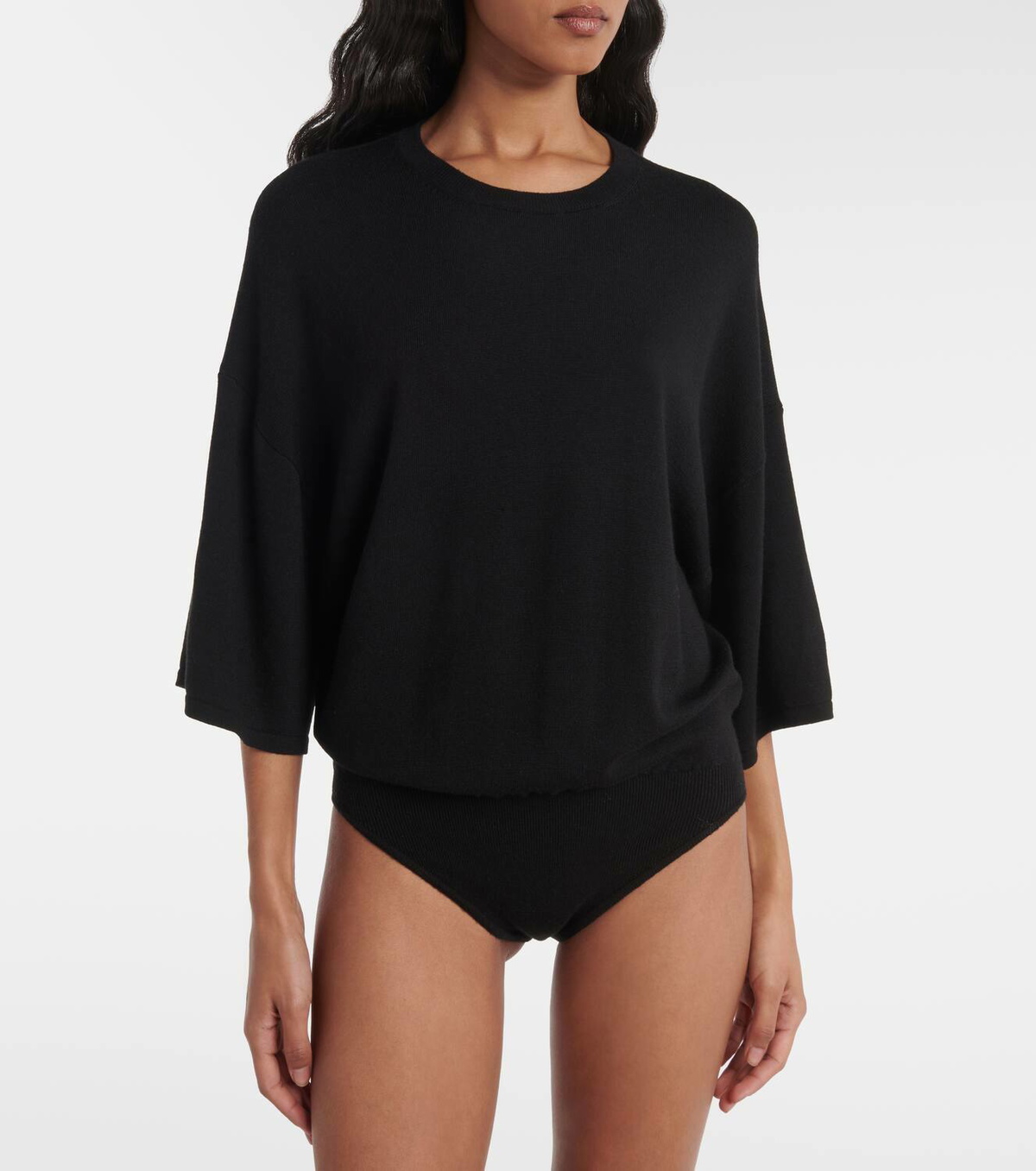 Khaite Simon wool-blend bodysuit