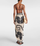 Johanna Ortiz Kené printed cotton beach cover-up