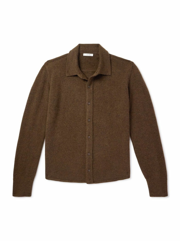 Photo: The Row - Lautaro Virgin Wool and Cashmere-Blend Cardigan - Brown