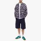 Butter Goods Men's Corduroy Cargo Short in Navy