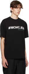Moncler Grenoble Black Bonded T-Shirt
