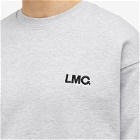 LMC Men's Small OG Logo Crew Sweat in Heather Grey