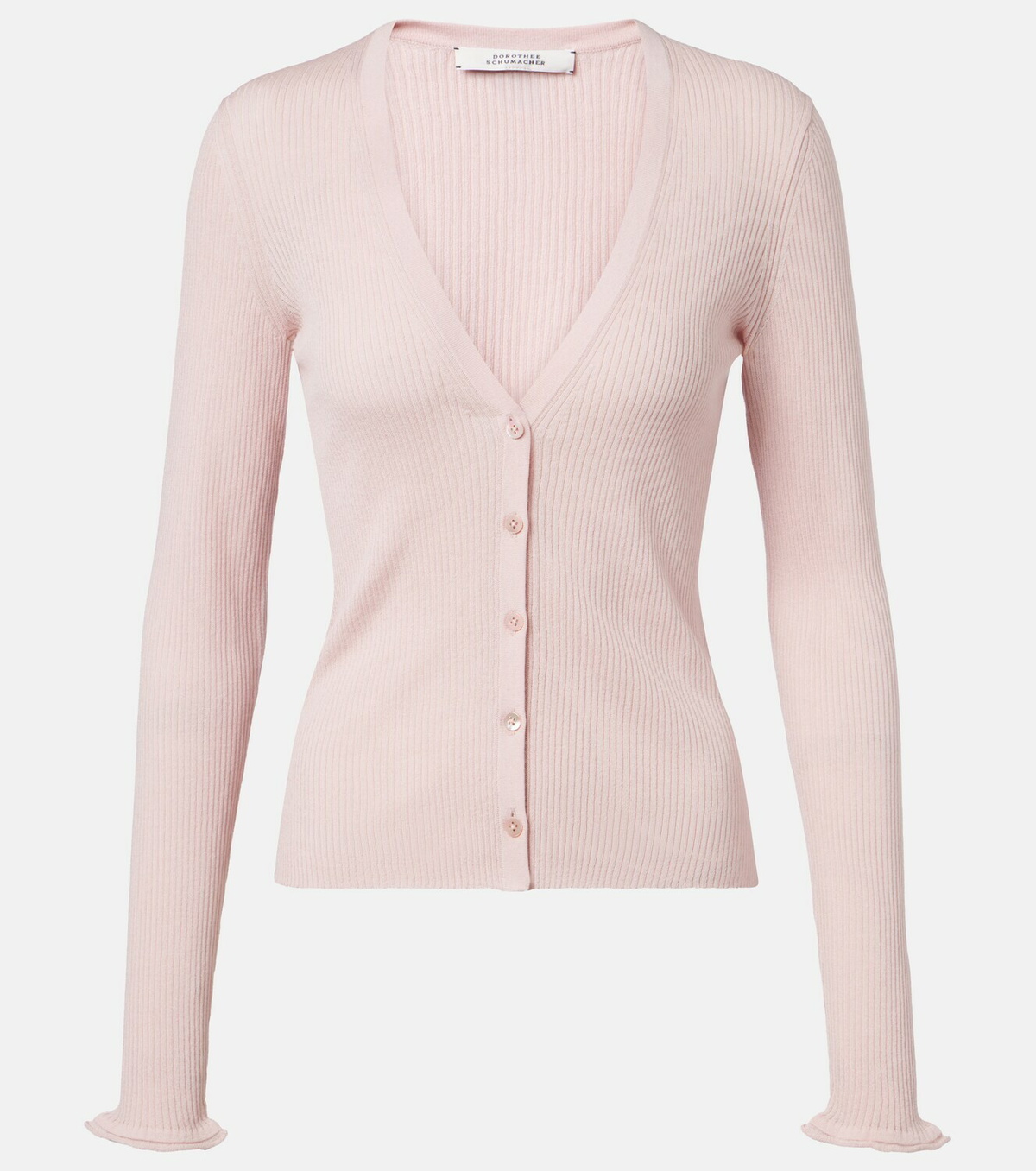 Dorothee Schumacher Refined Essentials wool and cotton cardigan
