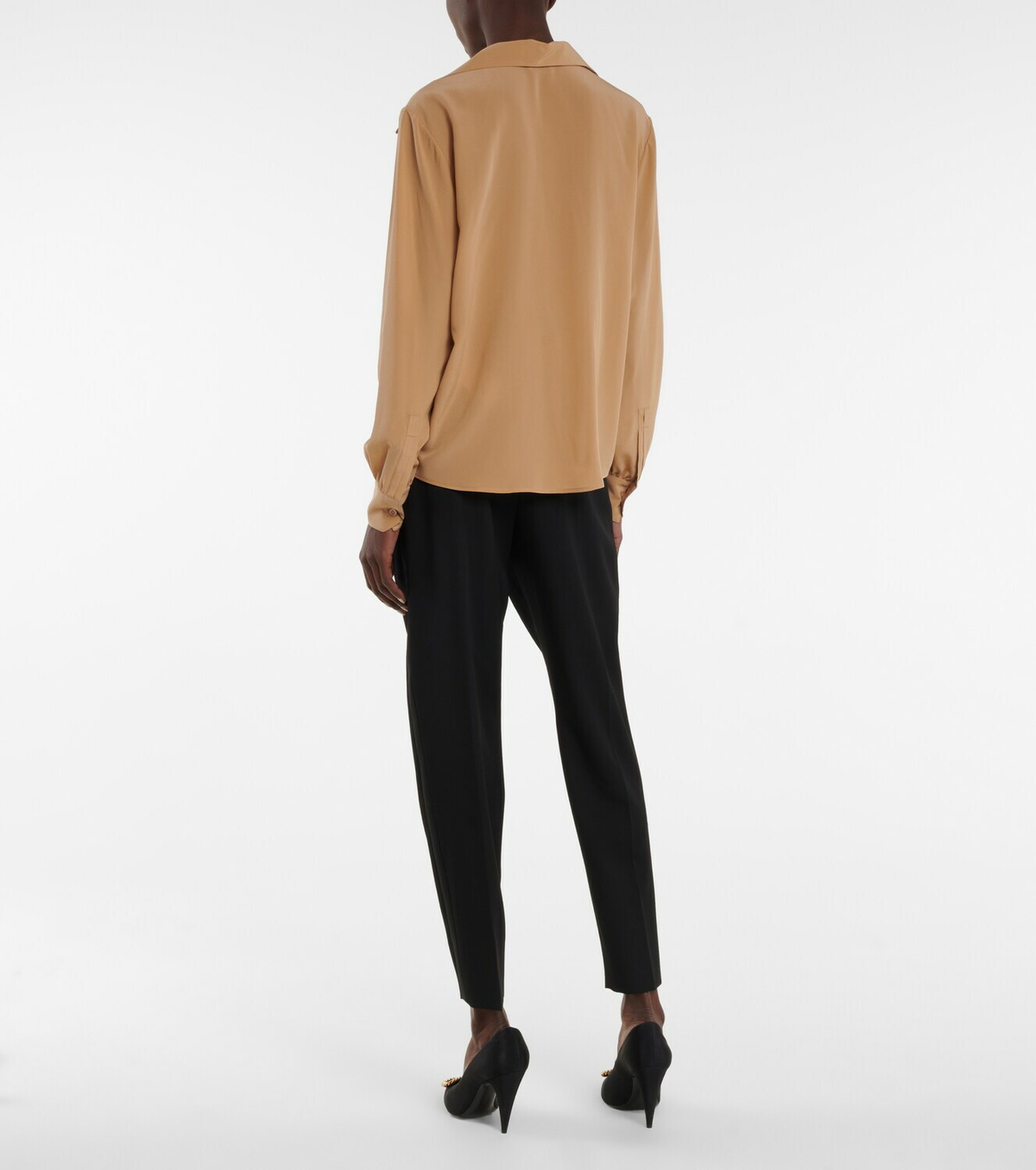 Saint Laurent Silk crêpe de chine shirt