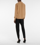 Saint Laurent Silk crêpe de chine shirt