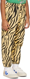 The Animals Observatory Kids Yellow & Black Elephant Trousers