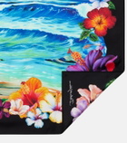 Dolce&Gabbana Printed silk twill scarf
