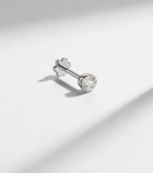Maria Tash 18kt white gold (750/1000) single earring with diamond
