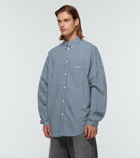 Balenciaga - Checked cotton shirt