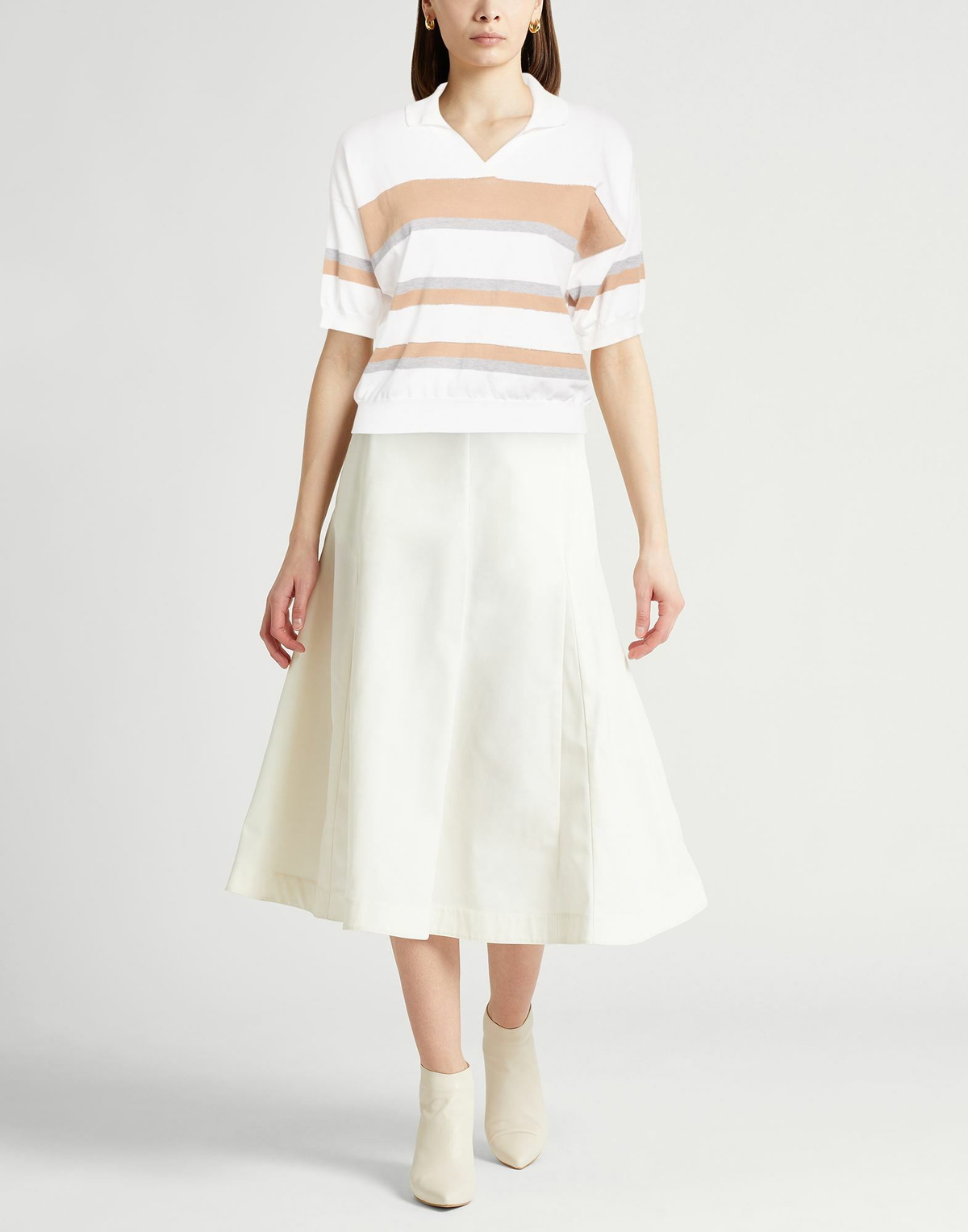 Peserico Womens Sweater in White