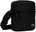 Lacoste Black Zip Crossbody Bag
