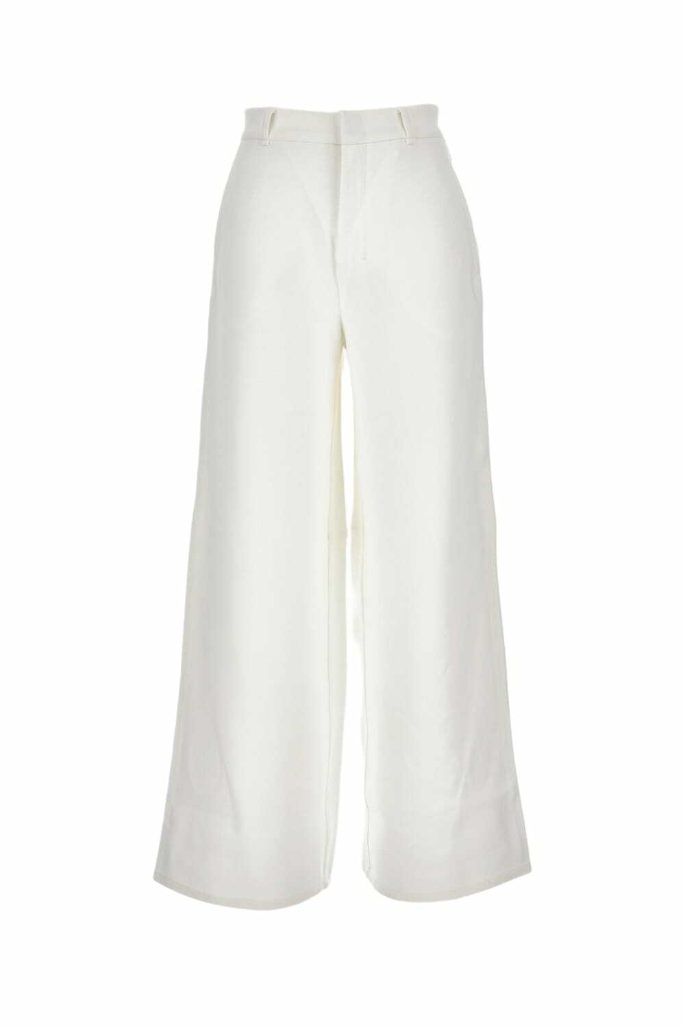 パンツ S MAX MARA ABBA TWILL WIDE-LEG PANTS S MAX MARA Abba Pleated Twill Wide Pants S Max Mara
