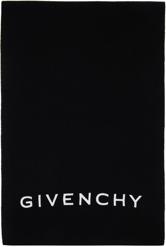 Photo: Givenchy Black 4G Scarf