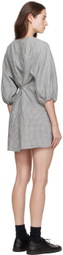 Deiji Studios Green 'The Thread Line' Minidress