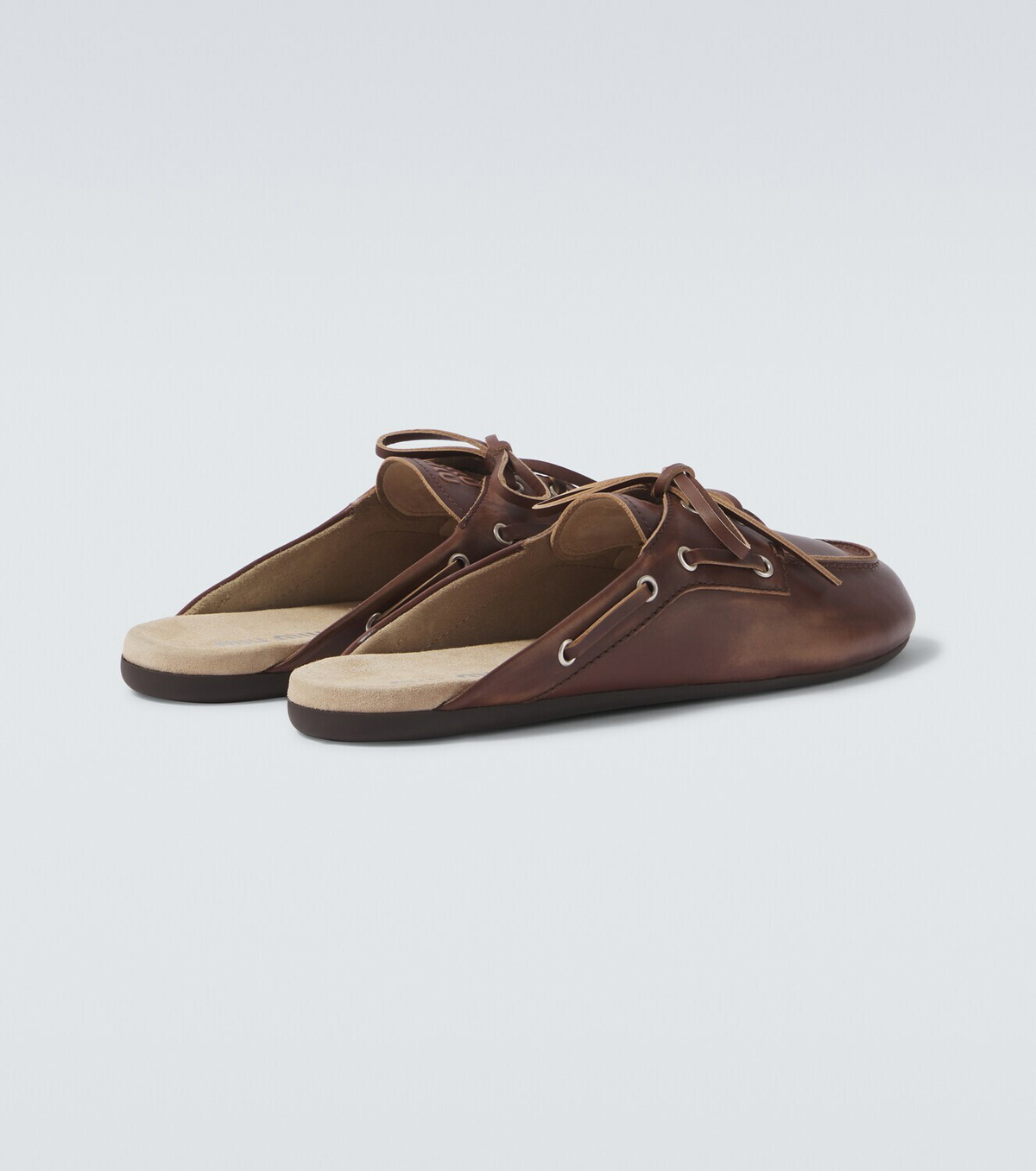 Miu Miu Leather mules Miu Miu