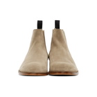 Paul Smith Beige Suede Crown Chelsea Boots