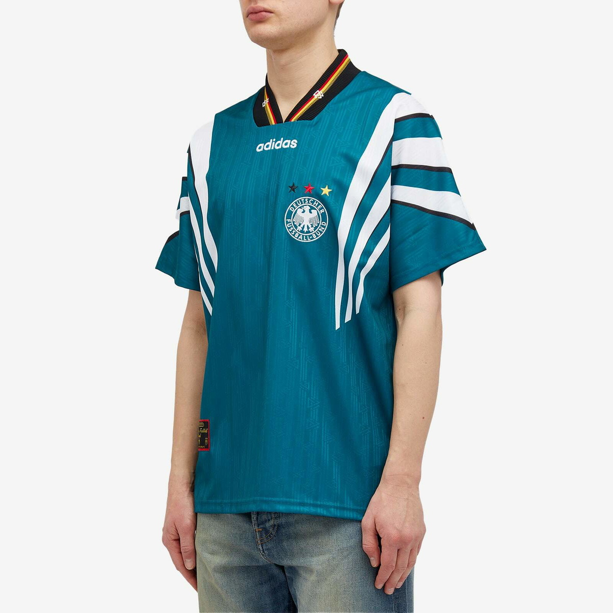 Adidas Men's Germany Away Jersey 96 in Big Sur adidas