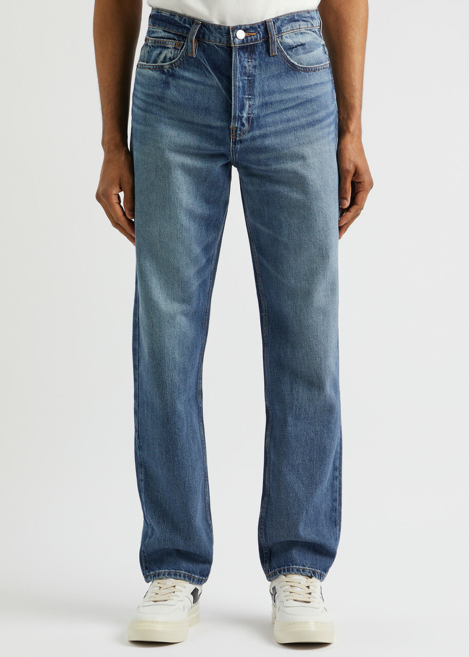Frame Straight-leg Jeans Mid Blu Frame Denim