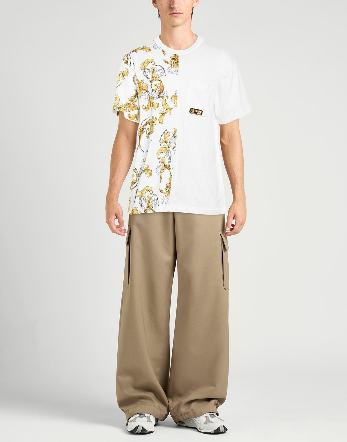 Versace Jeans Couture Mens T-shirt in White