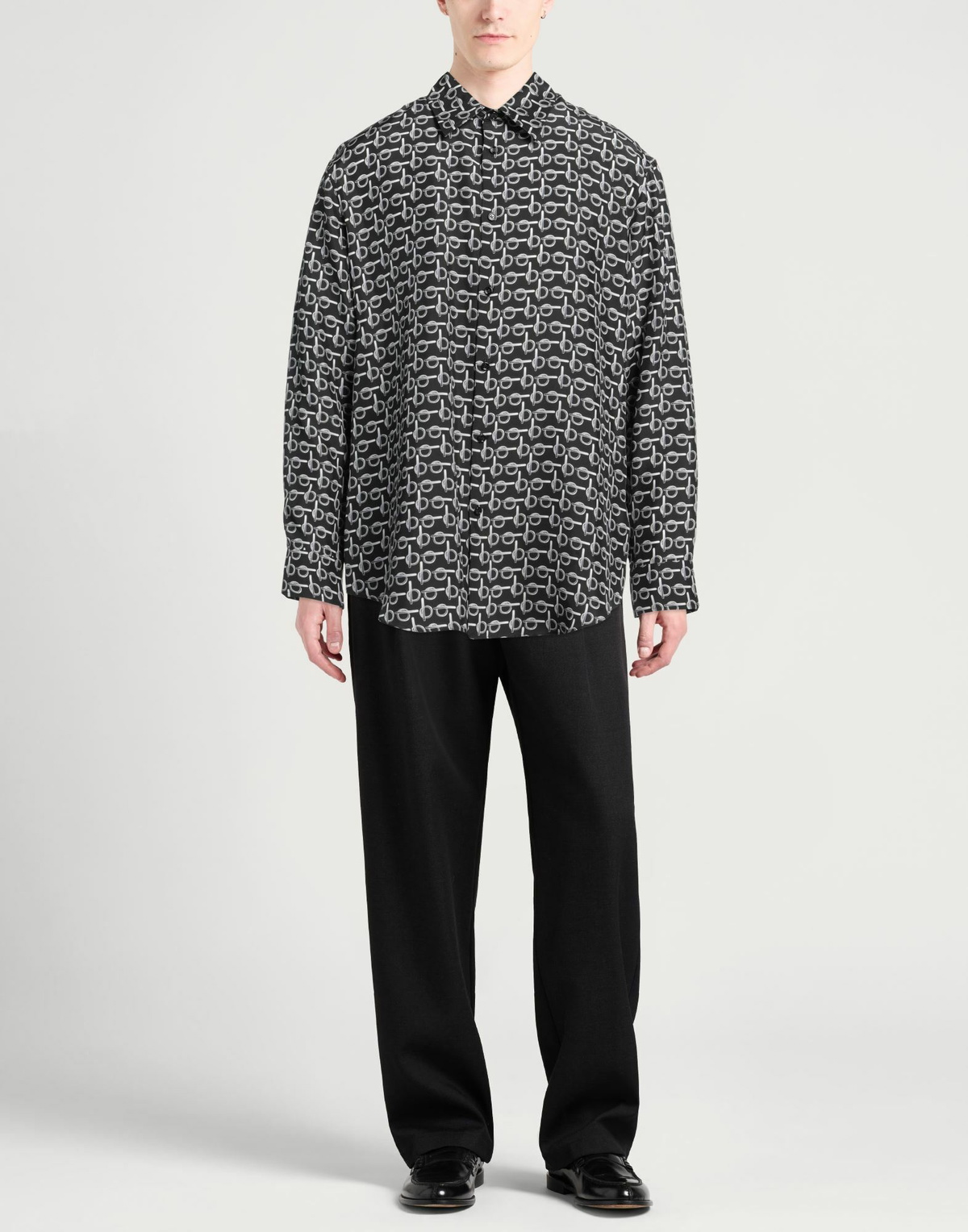 Burberry Mens Shirt in Black