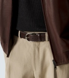 Brioni Leather belt