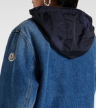 Moncler Lampusa cropped denim jacket