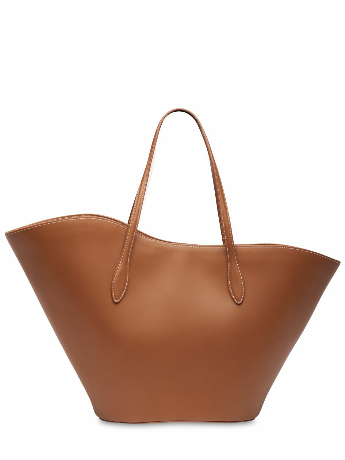 LITTLE LIFFNER Large Tulip Leather Tote Bag